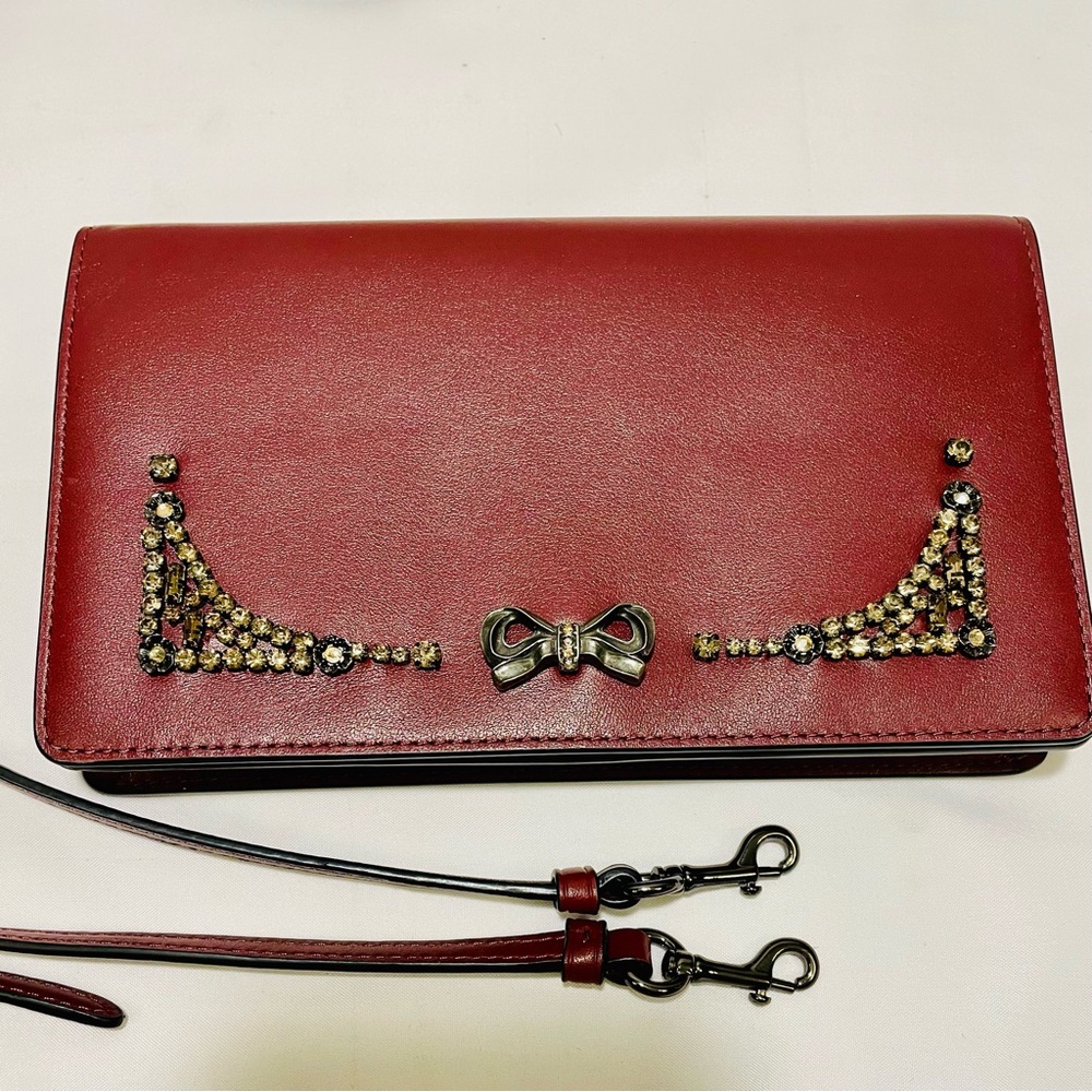 🌟Coach x Selena Gomez Hayden Foldover Crossbody Clutch (Style No. 39313) - Picture 16 of 16